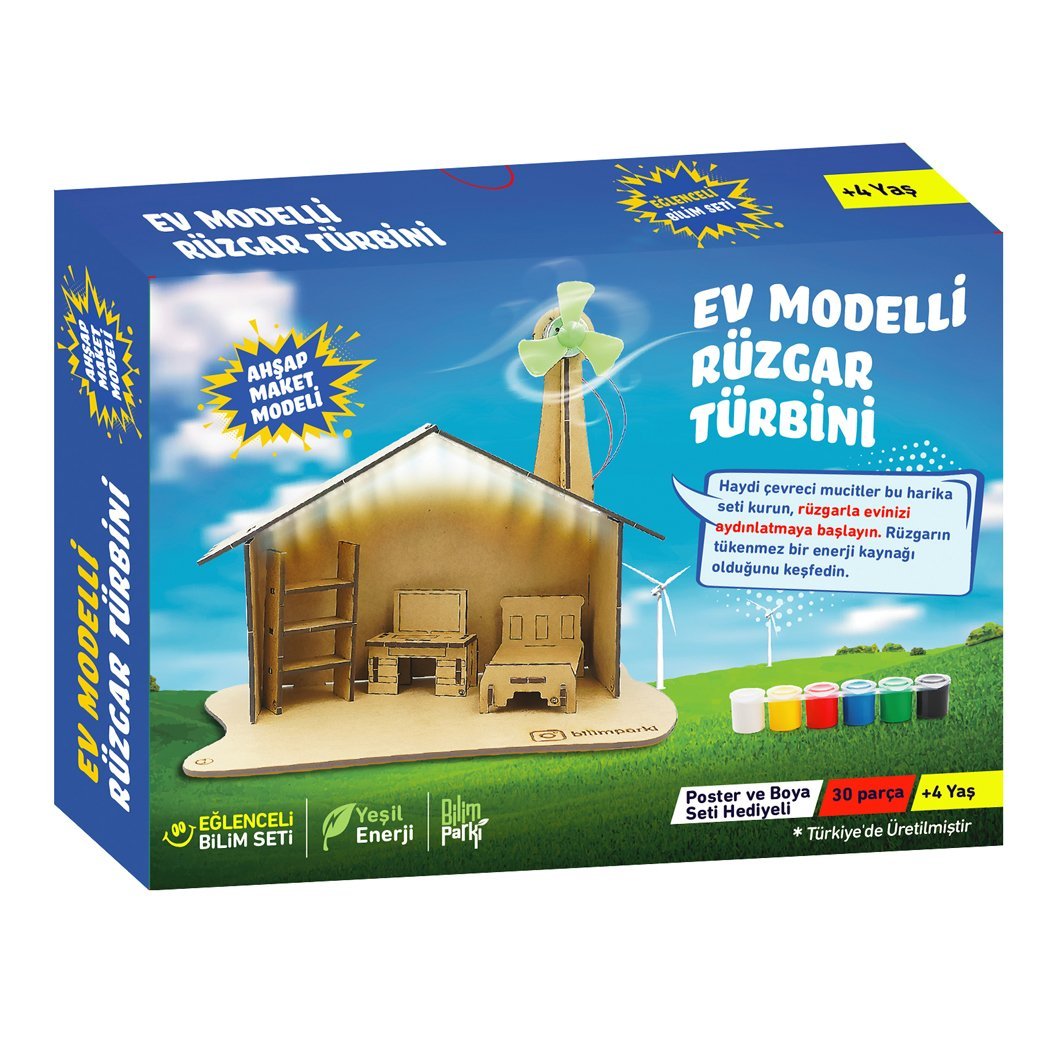 EV MODELLİ RÜZGAR TİRBÜNÜ