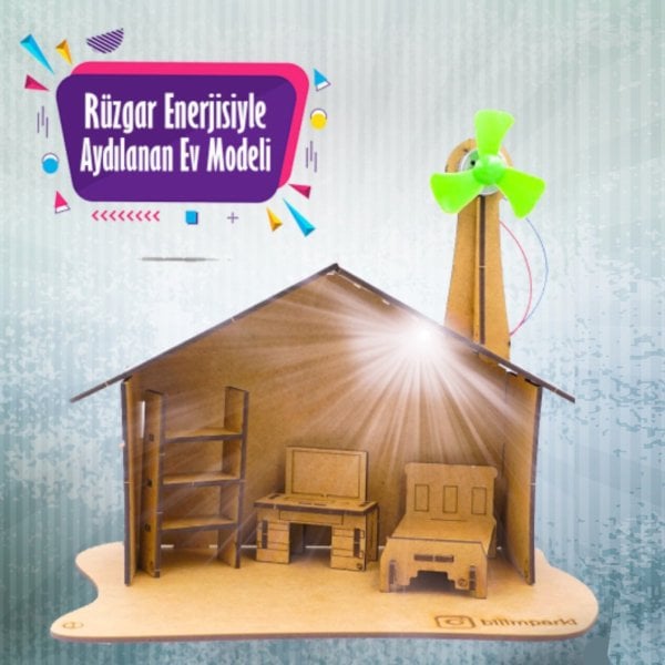 EV MODELLİ RÜZGAR TİRBÜNÜ