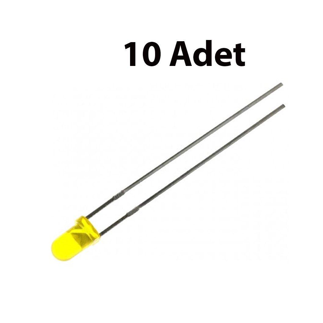 SARI LED(10 ADET)