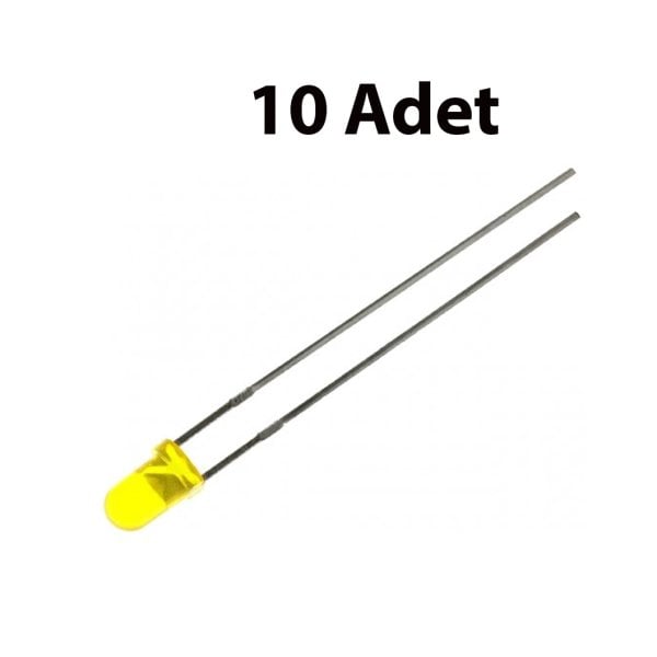 SARI LED(10 ADET)