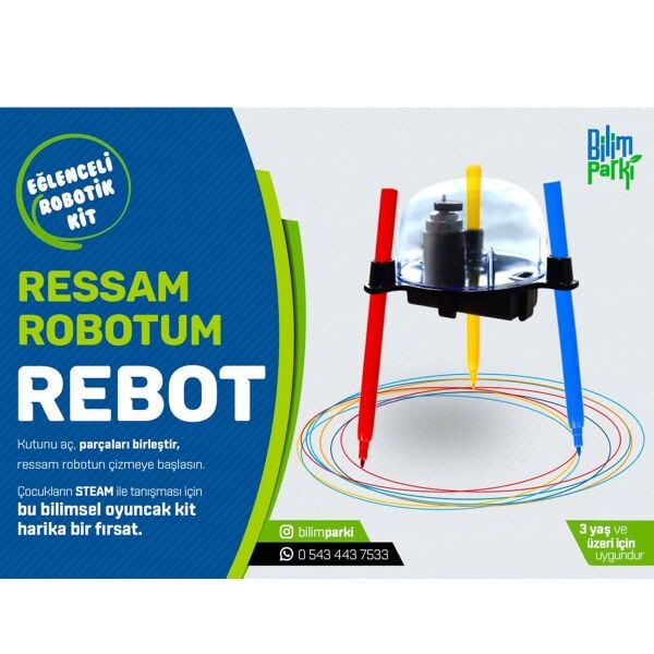 1 Adet REBOT-Ressam Robot