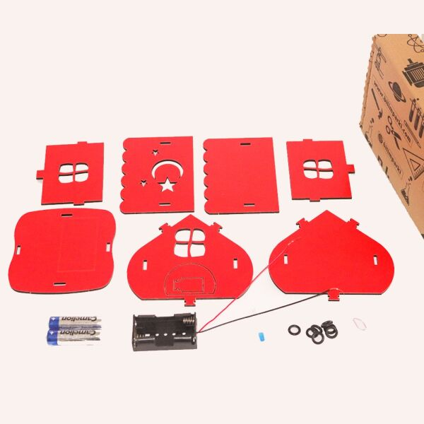 1 Adet HOBBİT EV - GECE LAMBASI