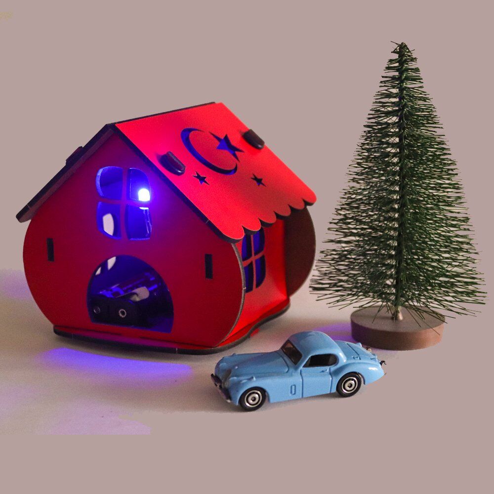 1 Adet HOBBİT EV - GECE LAMBASI